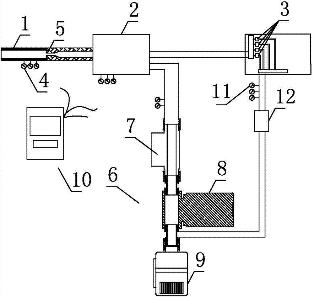 Pressure stabilizing sampling device