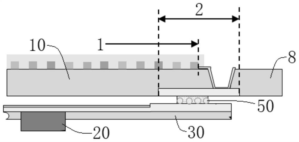 Display, manufacturing process of display and display device with display