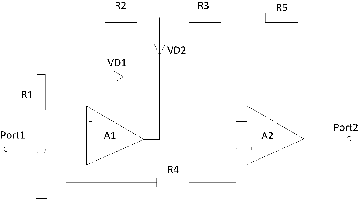 LED lighting rectification control circuit