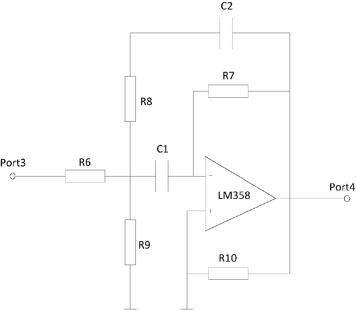 LED lighting rectification control circuit