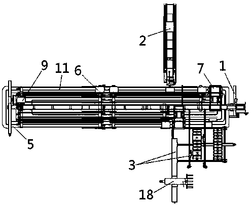 Intelligent material cargo allocation and boxing line production method and system