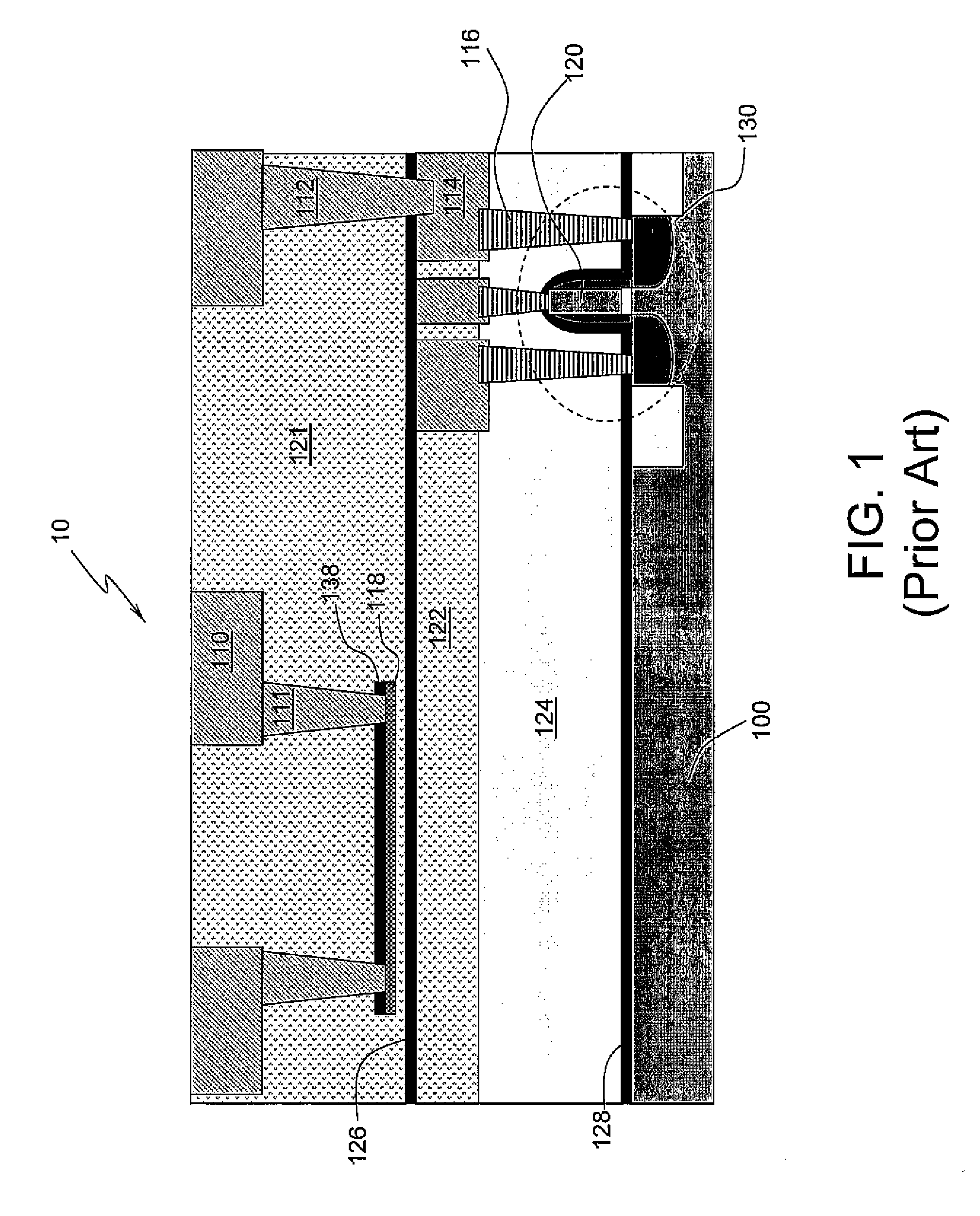 Integrated circuit having resistor between BEOL interconnect and FEOL structure and related method