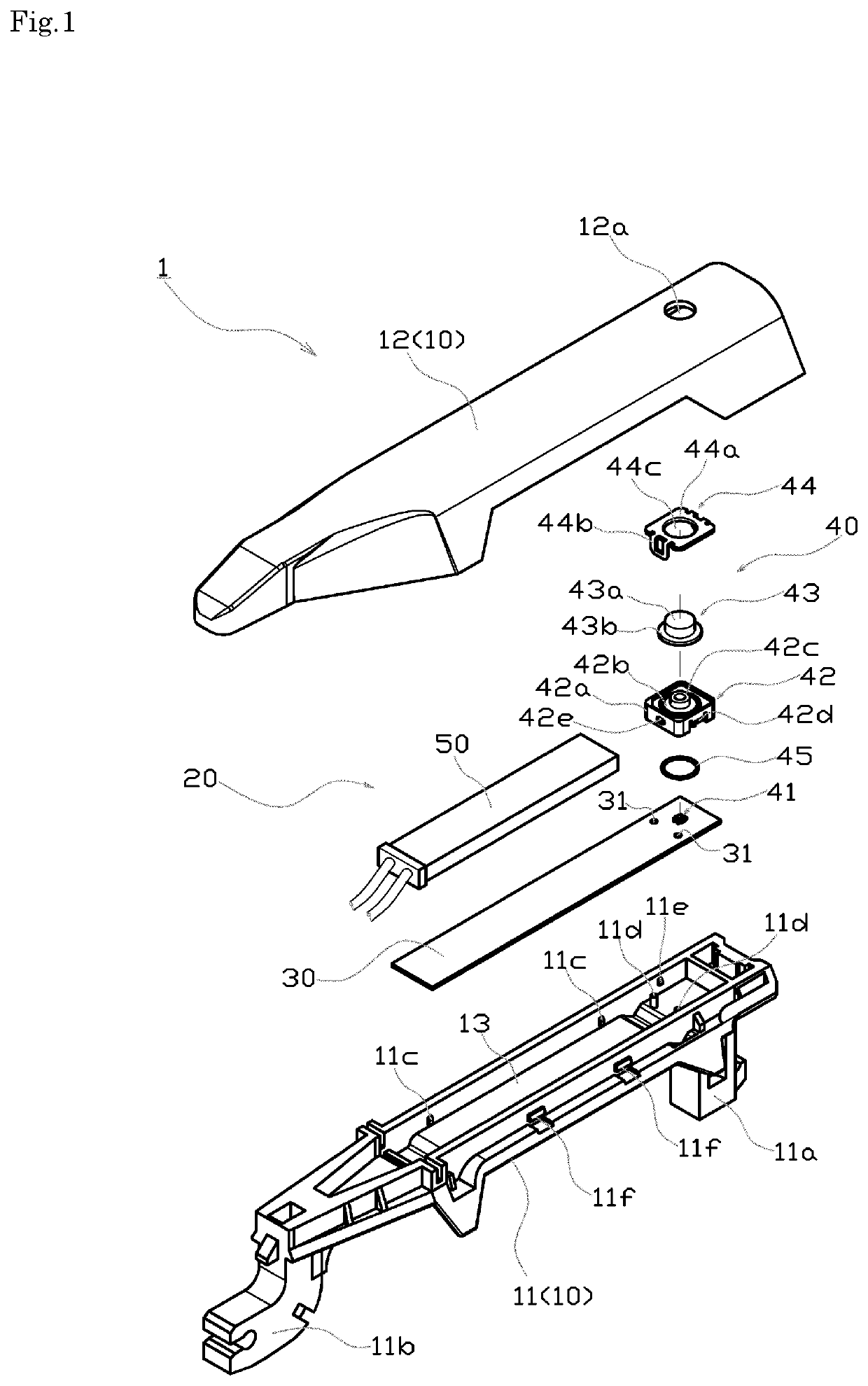 Door handle device