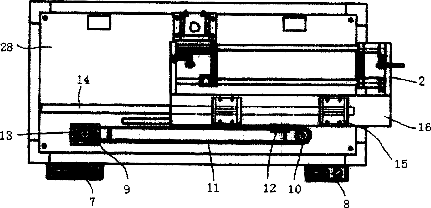 Laser outer diameter detecting instrument