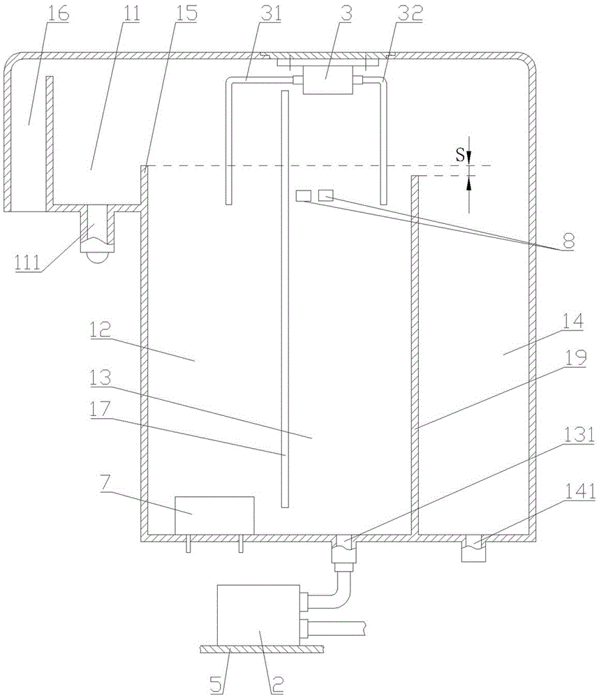 Water way system of instantaneous water dispenser