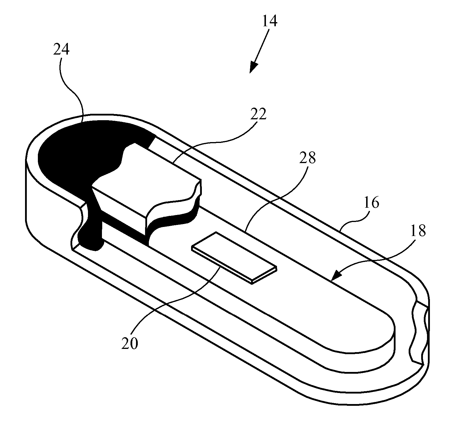 RFID coupler for metallic implements