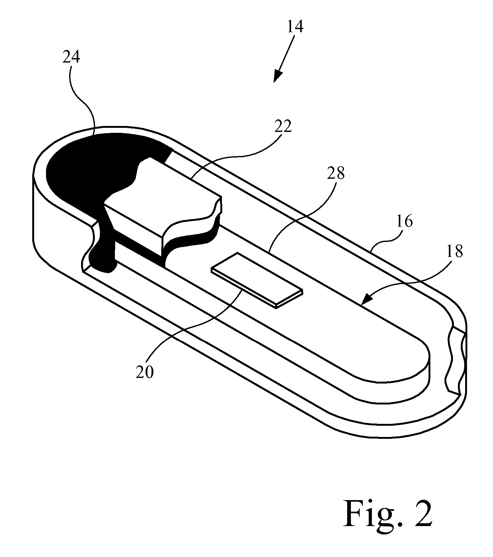 RFID coupler for metallic implements