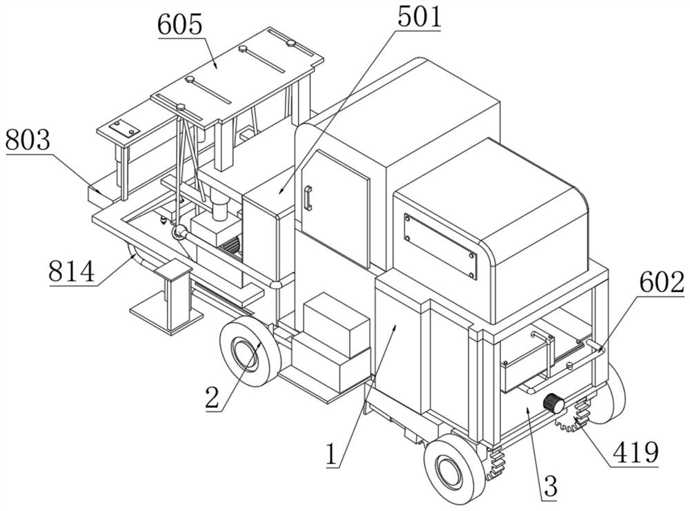 Repairing method based on highway maintenance management