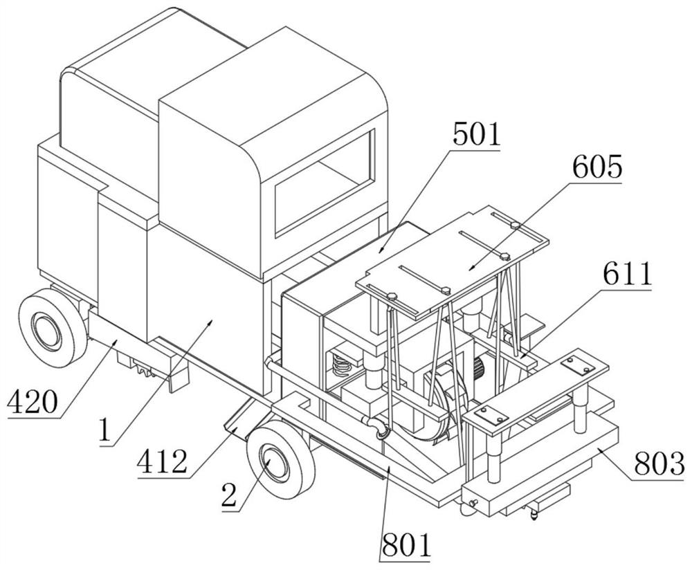 Repairing method based on highway maintenance management