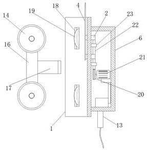 Cedar branch pruning device for forestry