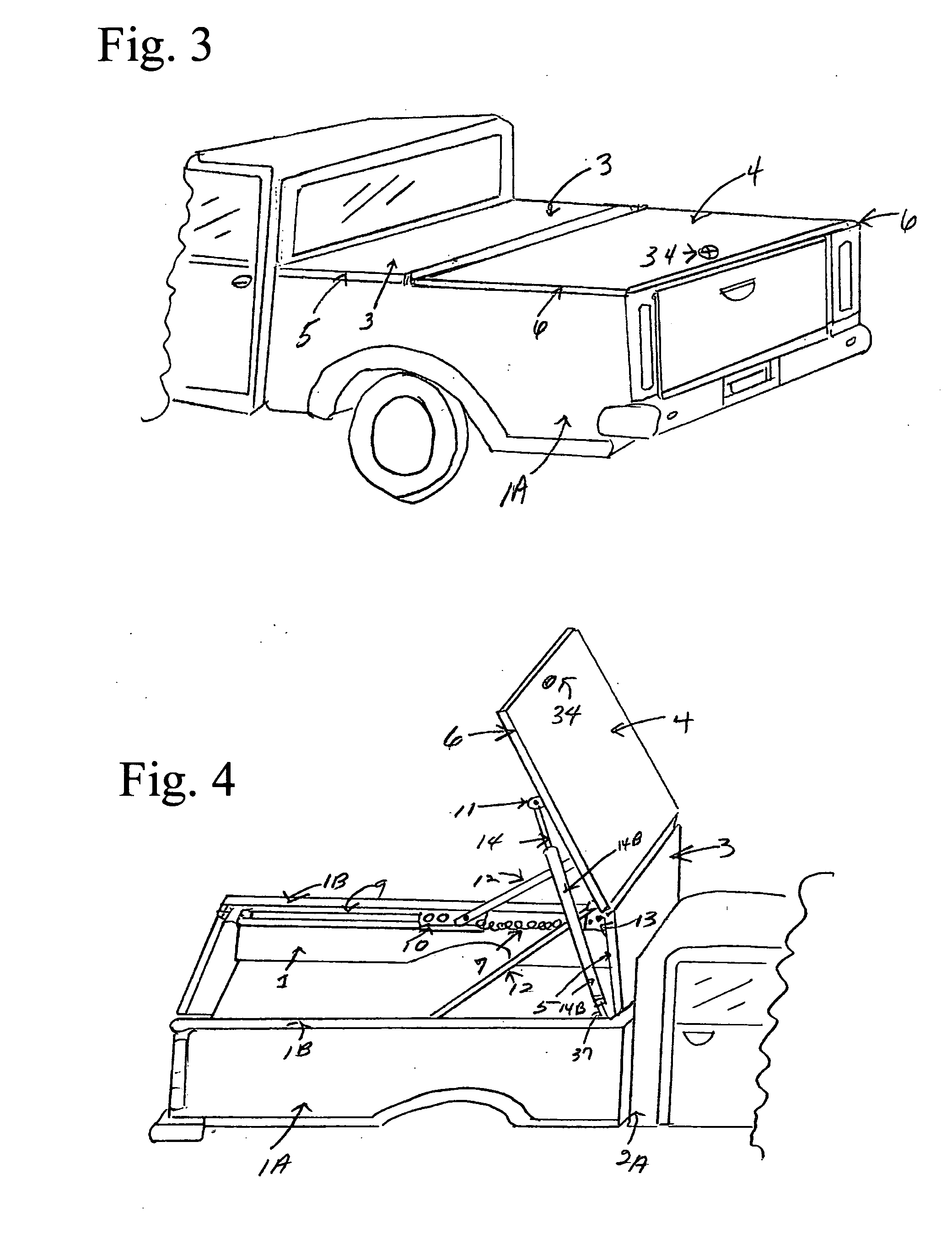 Adjustable height horizontal lockable frame method to attach and to lift a truck bed cover