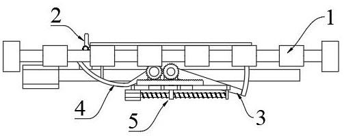 Printed circuit board conveying and overturning device and method