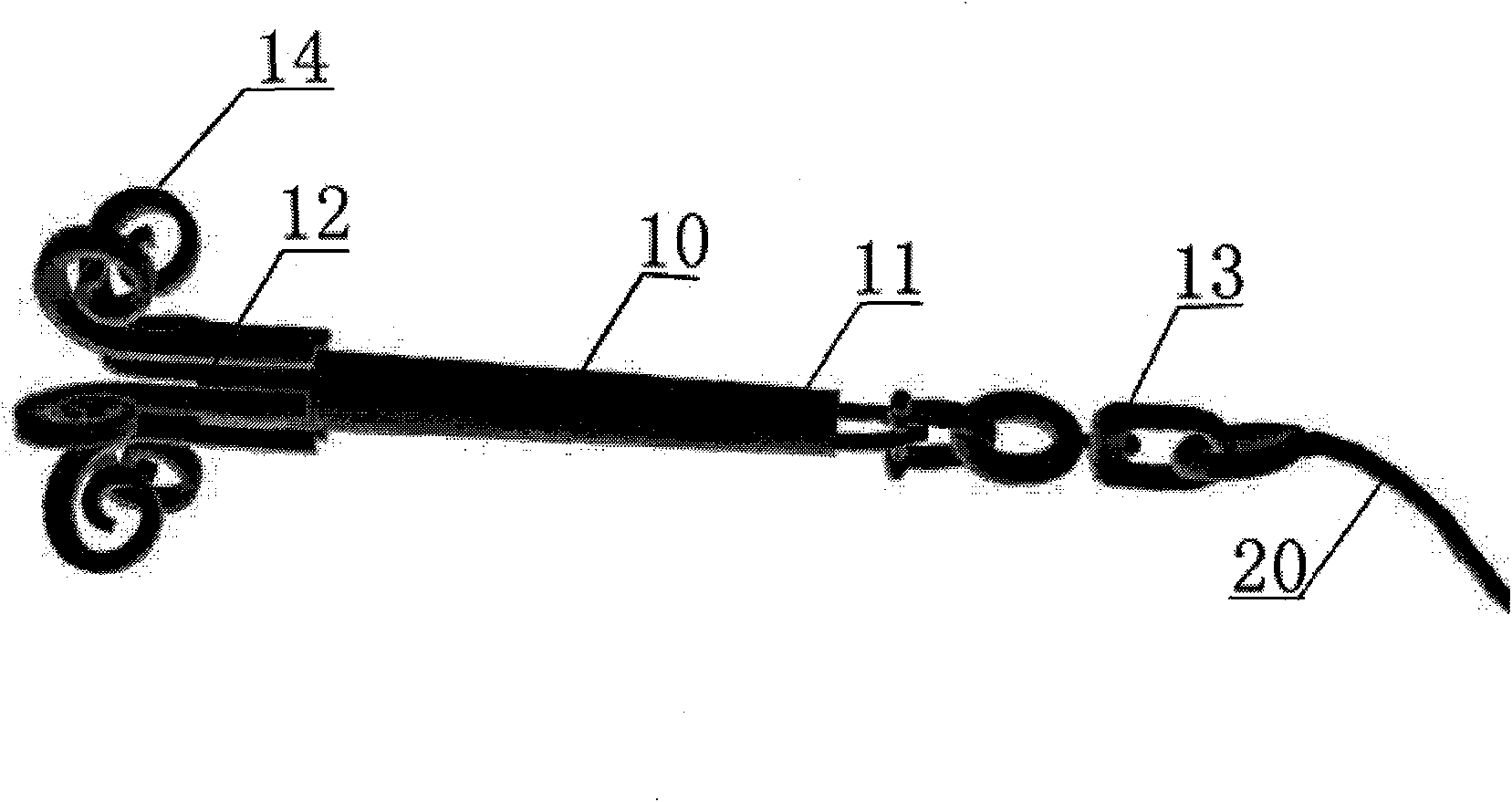 Underwater installation recoverer and recovery method thereof