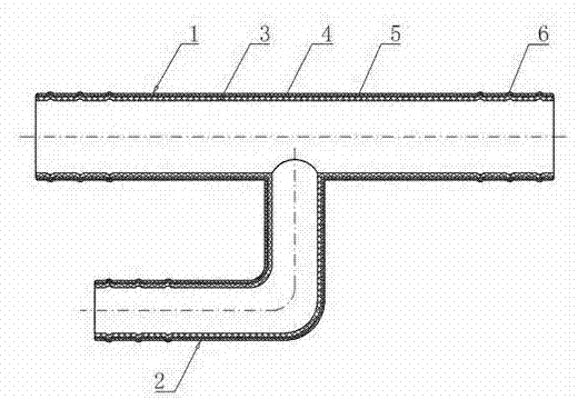 Anti-aging plastic pipe or anti-aging plastic pipe connector