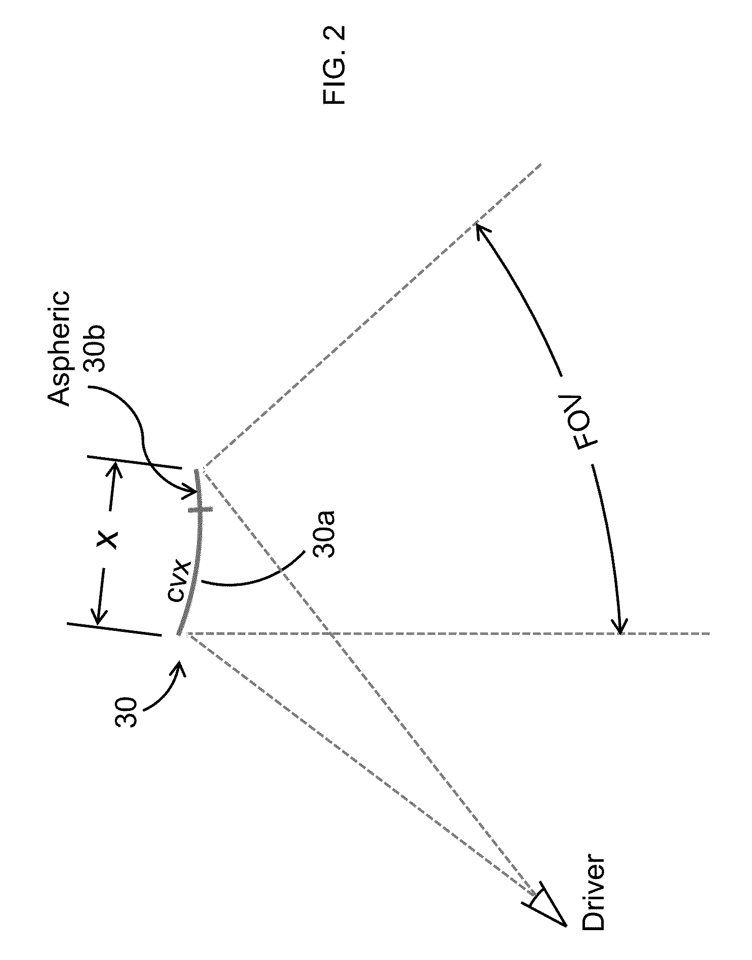 Mirror assembly with formed reflective element substrate