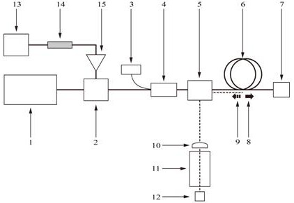 CARS spectrum detection system and method based on line width adjustment