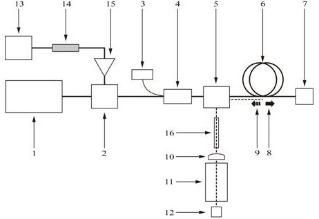 CARS spectrum detection system and method based on line width adjustment