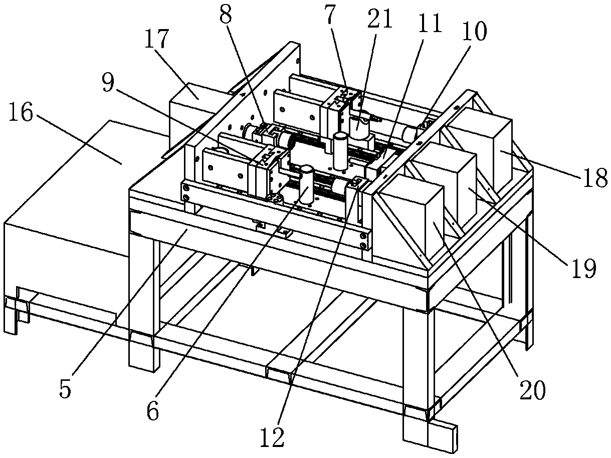 Automatic bearing assembly machine and bearing installation method