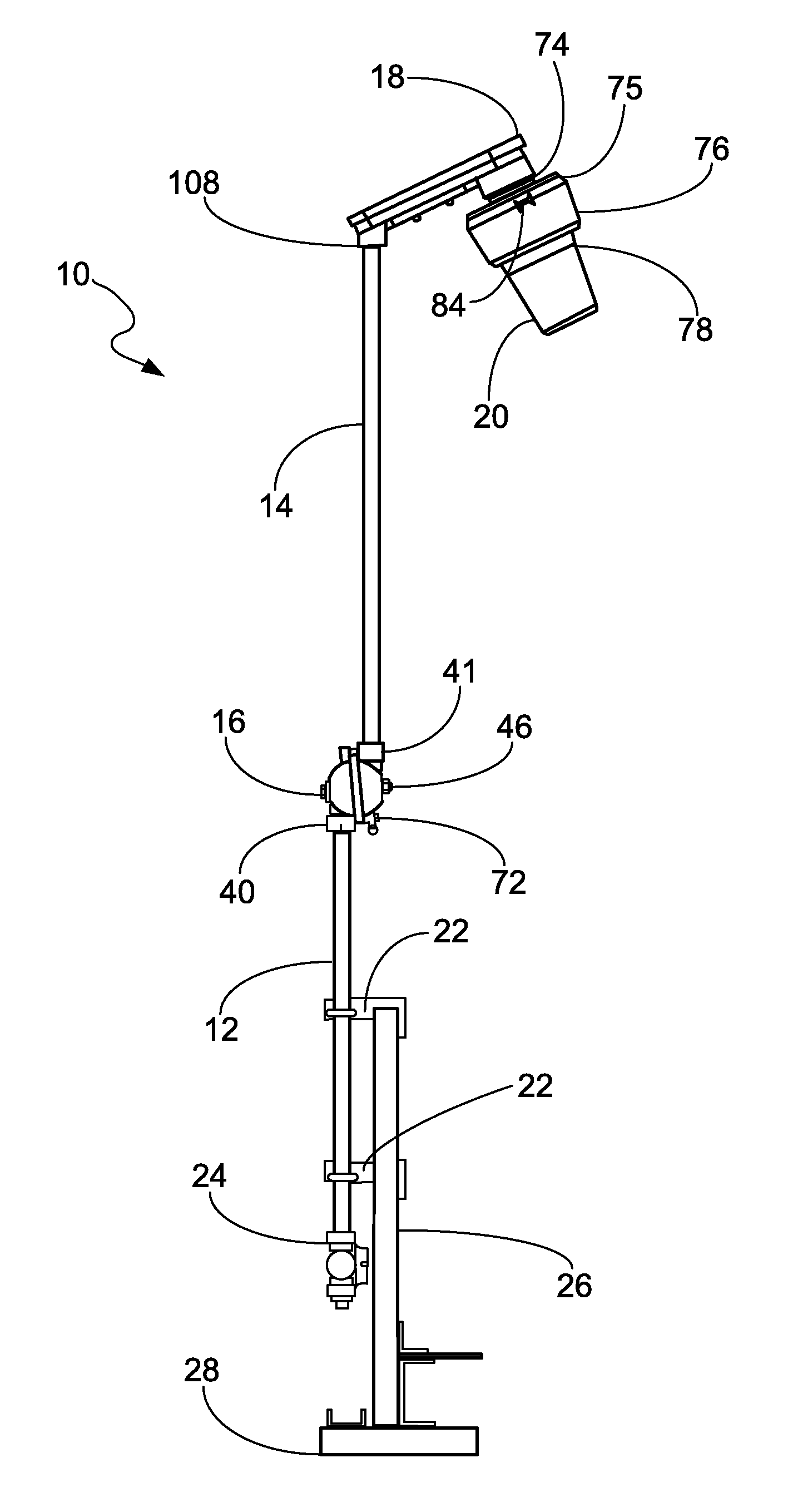 Swivel joint for lighting fixture