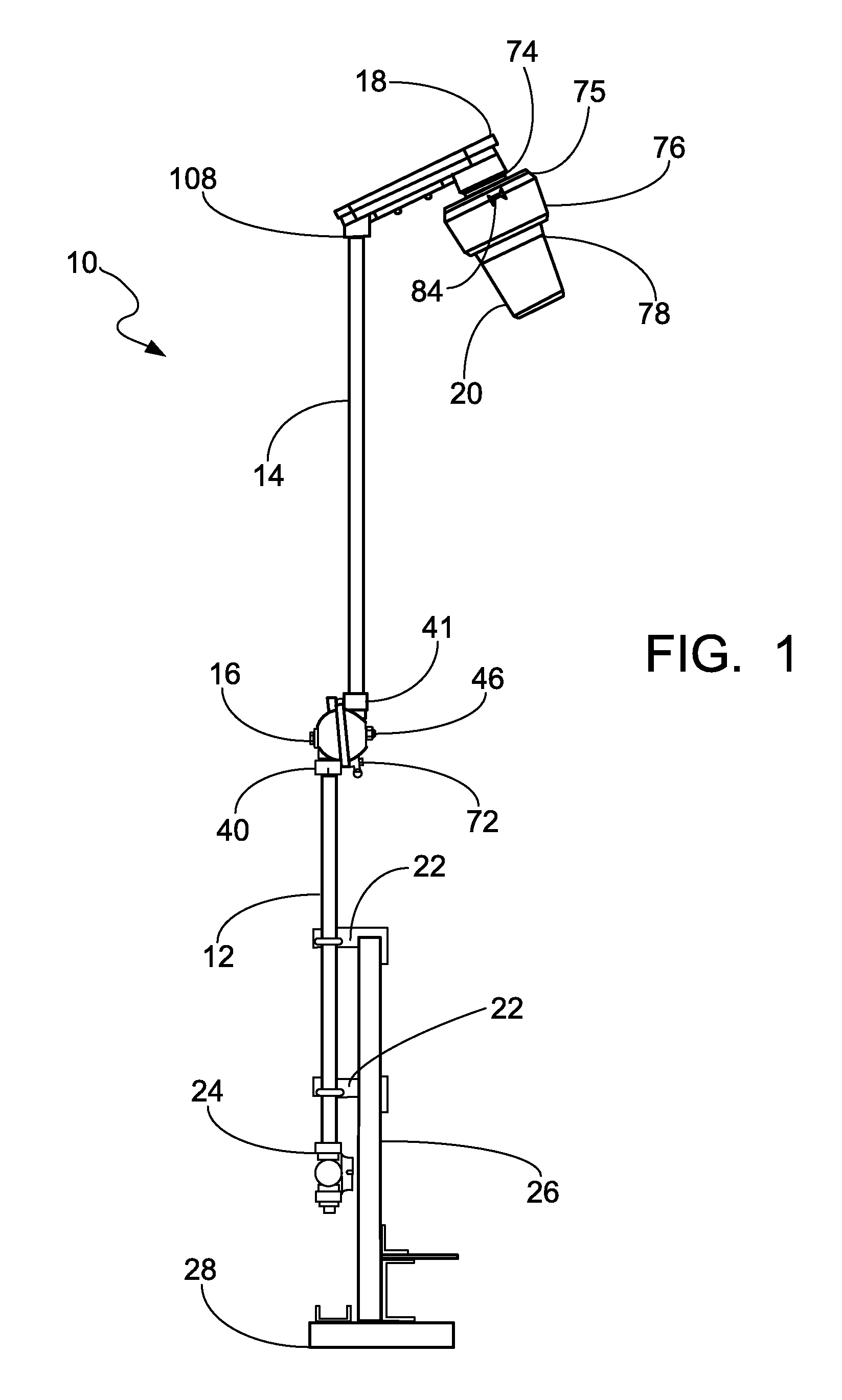 Swivel joint for lighting fixture