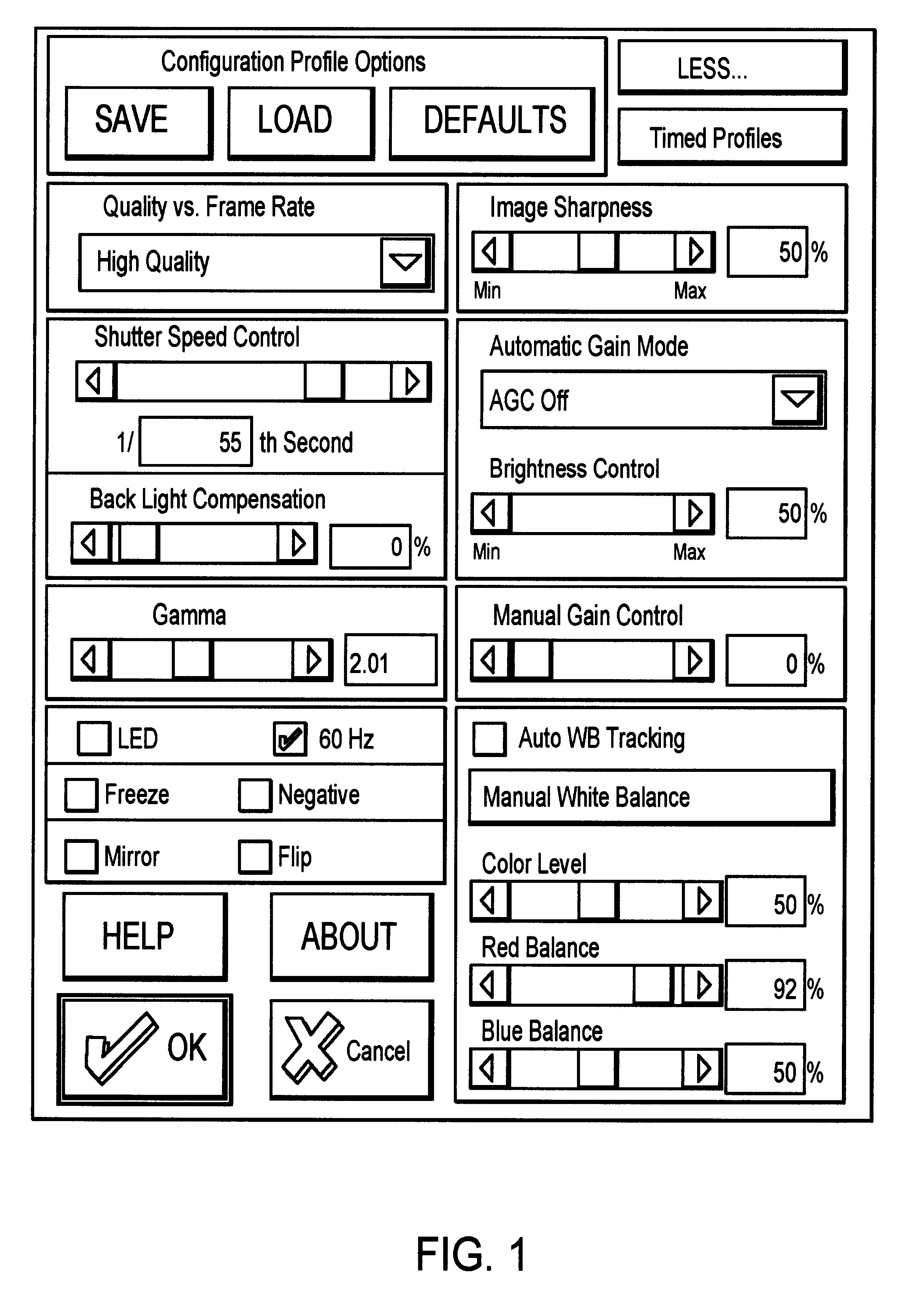 Adjusting an electronic camera to acquire a watermarked image