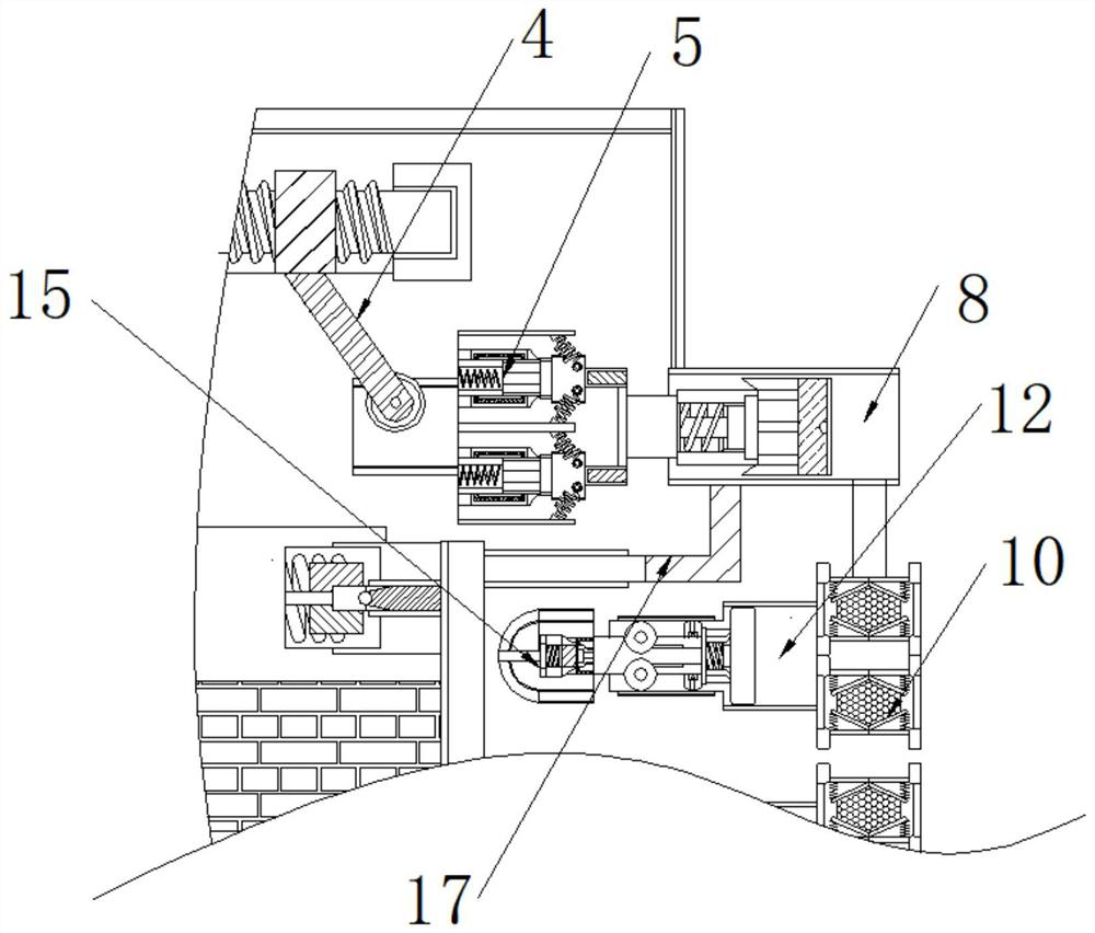 Waterproof hollow plate