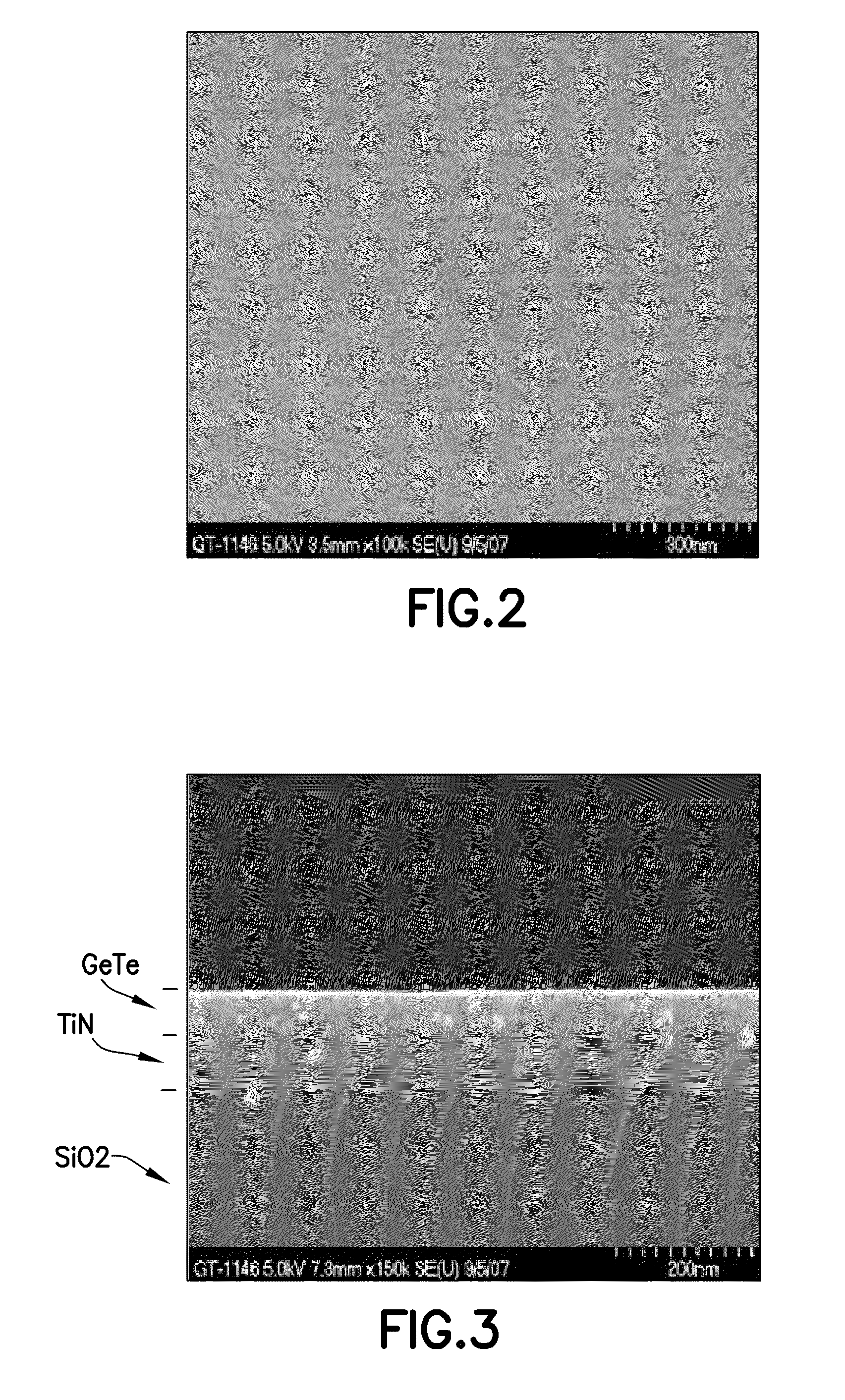 Amorphous Ge/Te deposition process