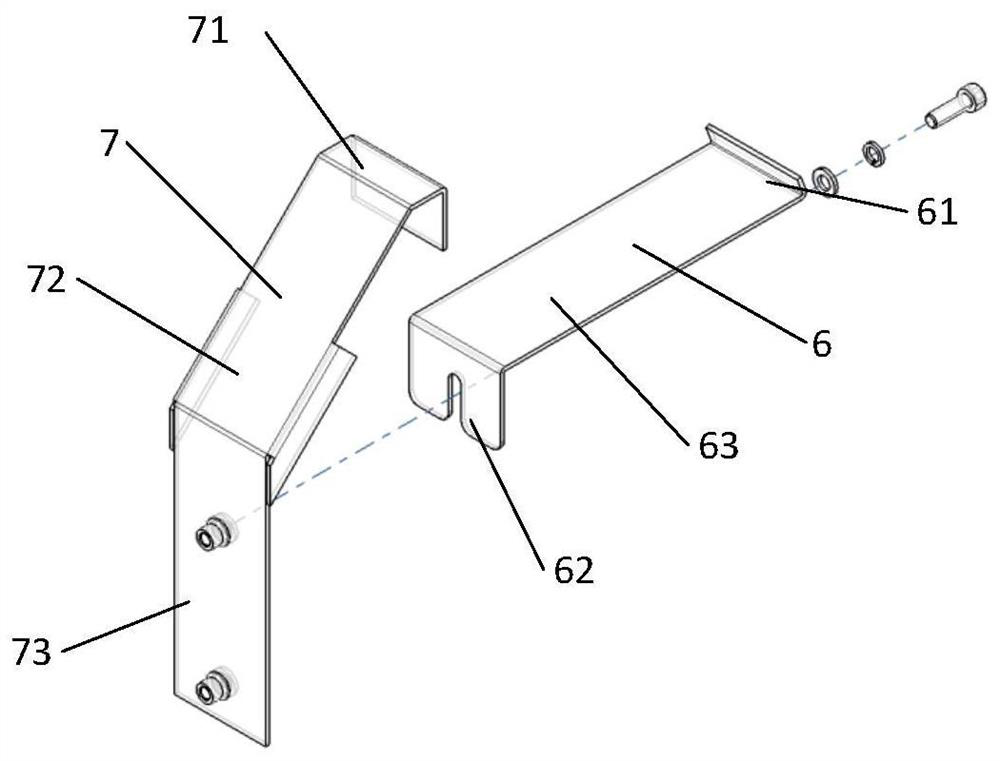 An installation structure of a decorative side panel and an escalator or moving walkway