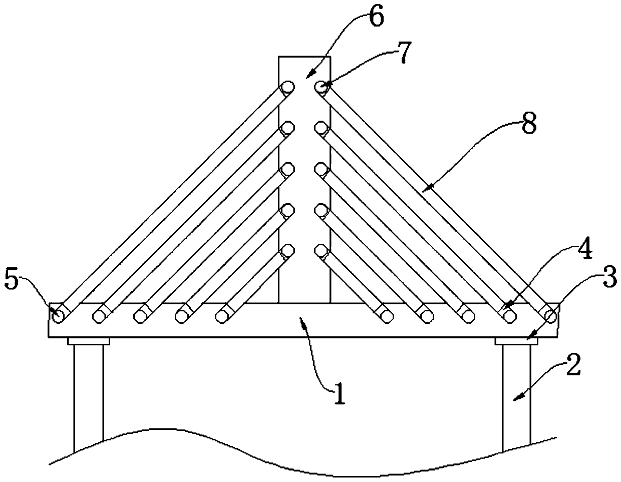 Zinc-aluminum alloy coated steel wire for high-strength-and-ductility durable bridge cables