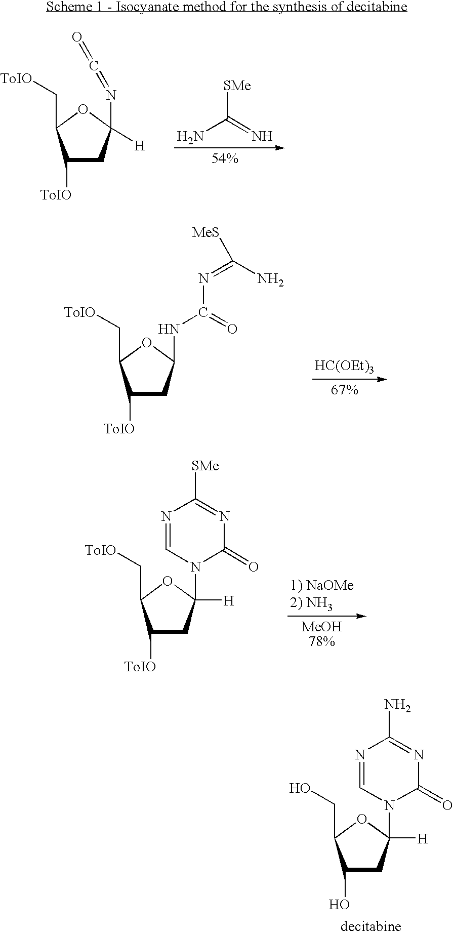 Synthesis of Decitabine