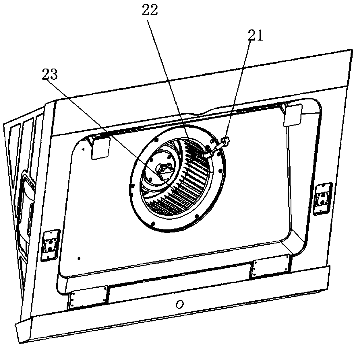 Control method for cleaning range hood