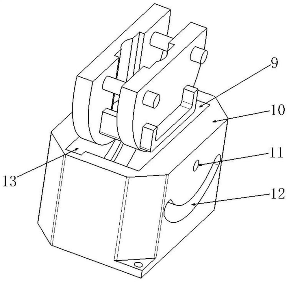 Novel numerical control punching and shearing tool grinding clamp