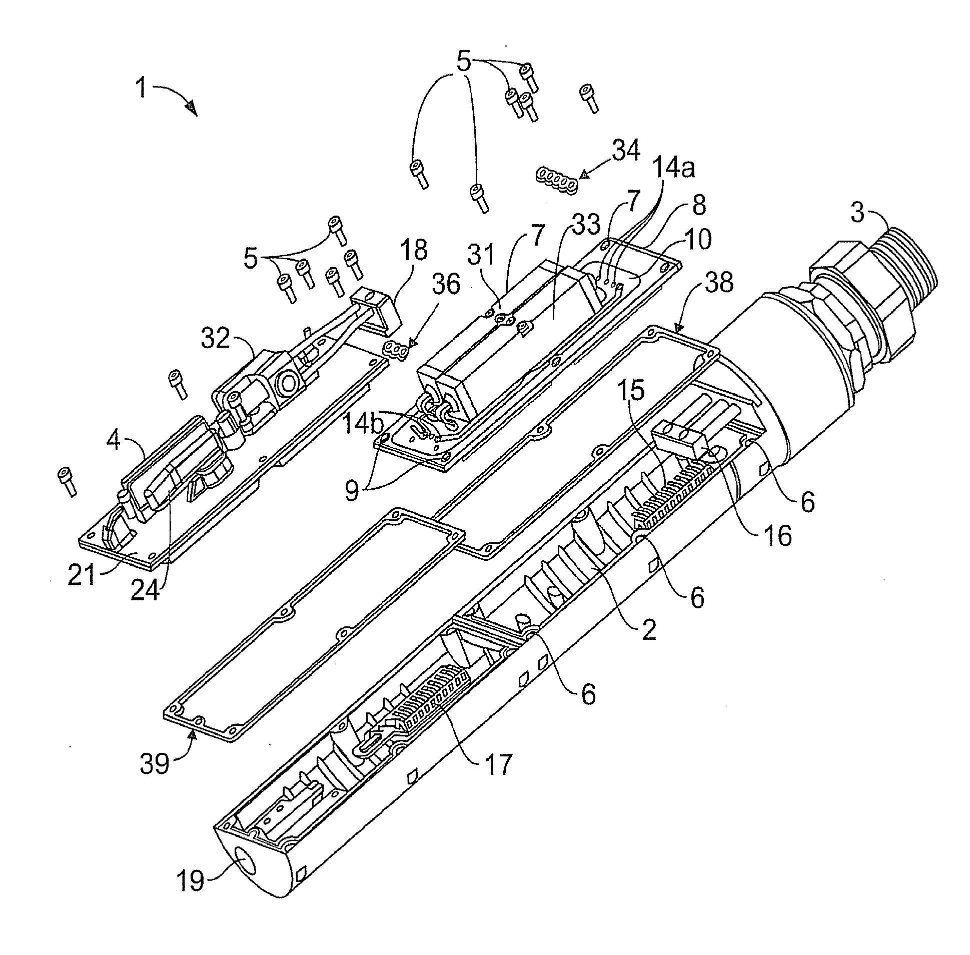 Ink jet printer head assembly