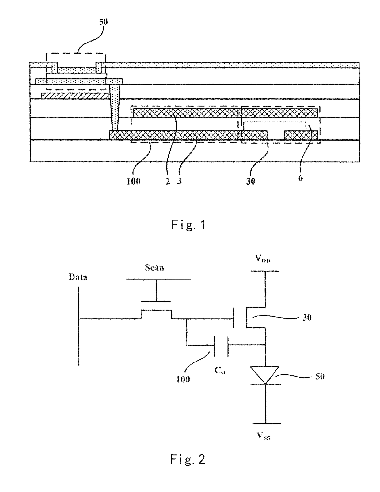 AMOLED array substrate, producing method thereof and display apparatus