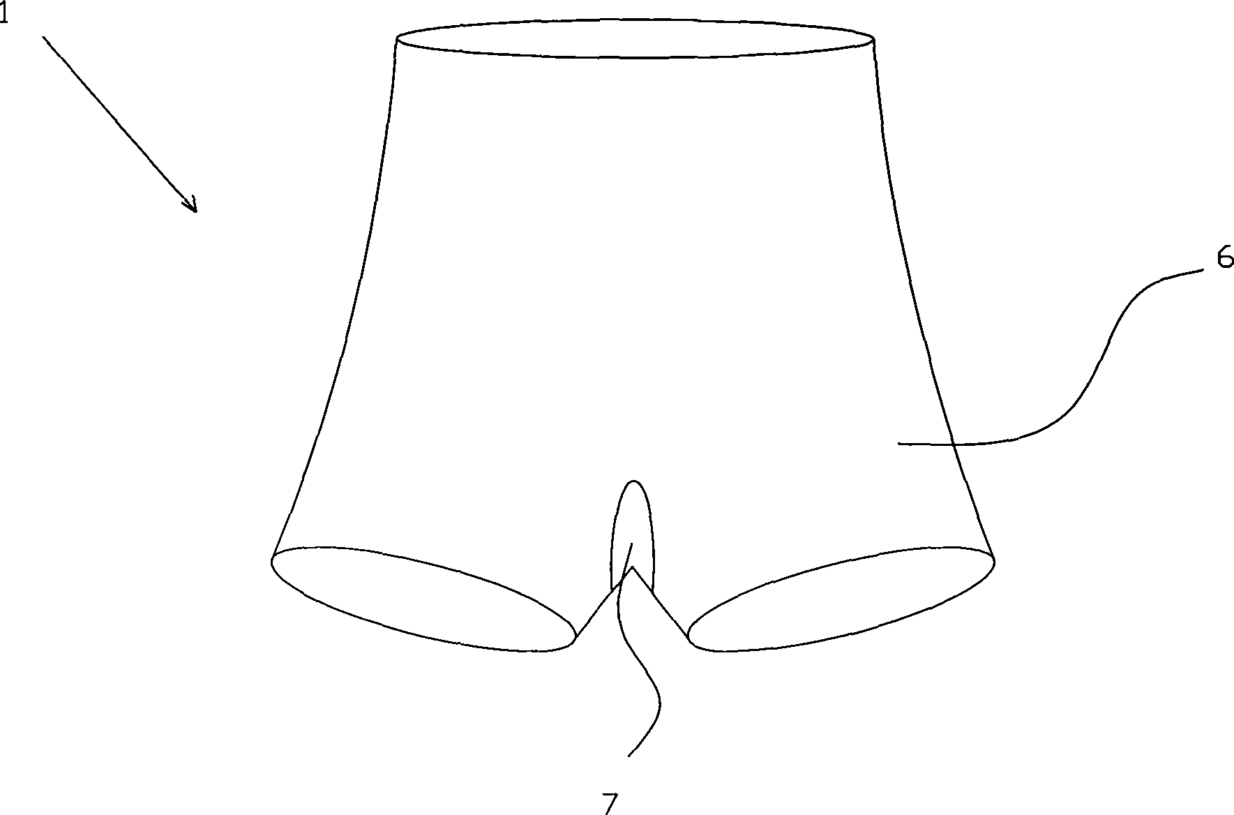 Nano-silver health care underwear