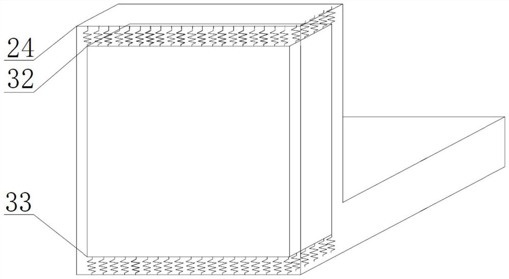 A bedside air supply device for oxygen supply and carbon discharge