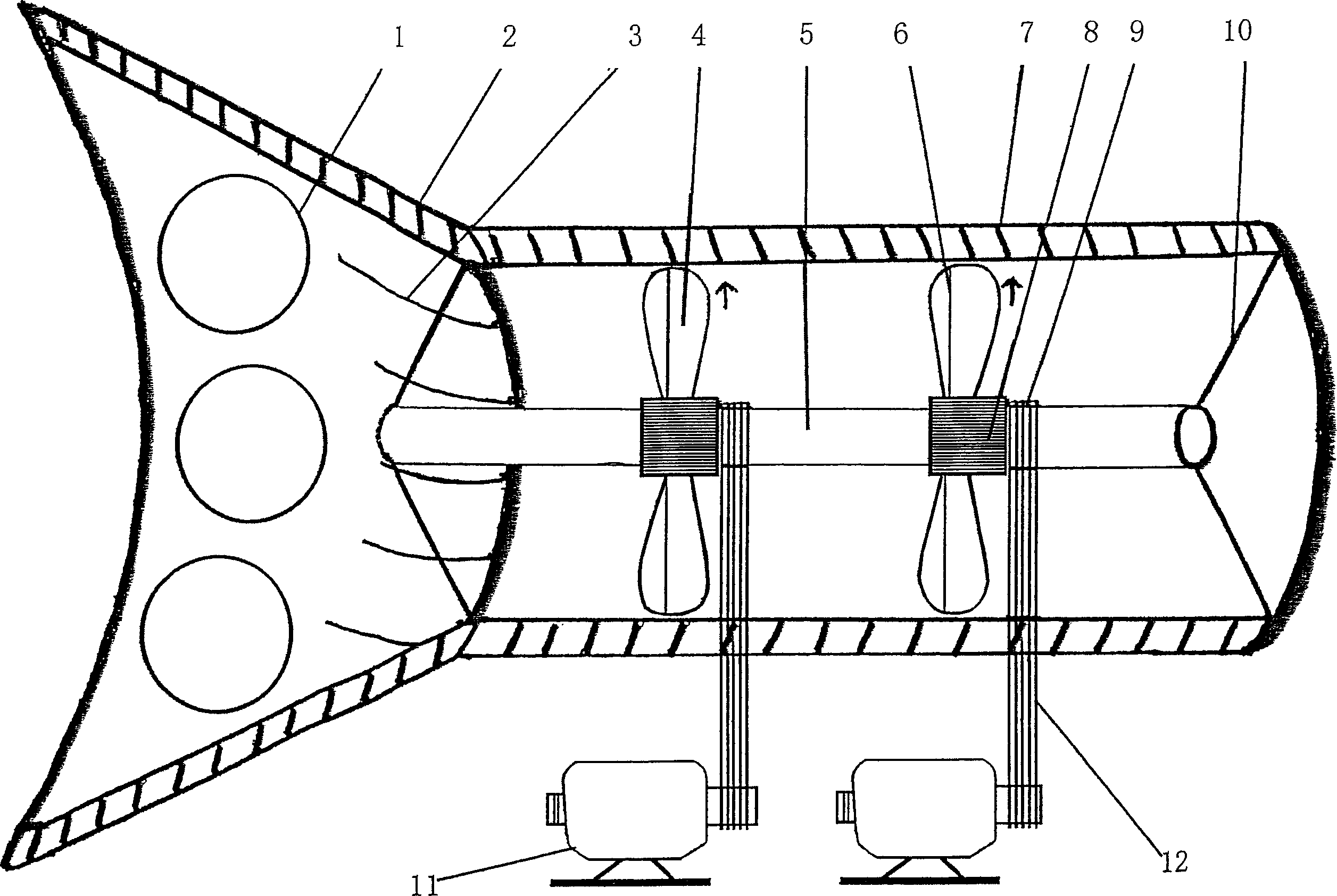 Wind-driven machine