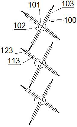 Fan screen tiled display system and method for eliminating overlapped black shadows thereof