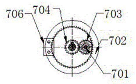 Automatic encrusting device