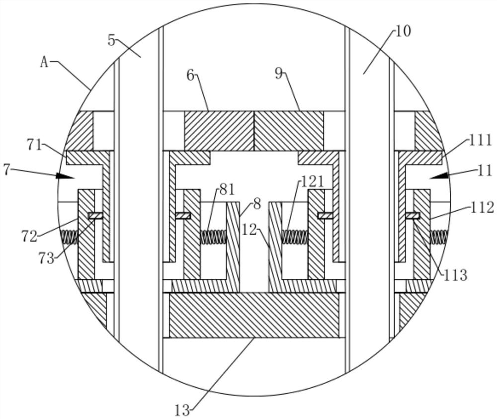 Shock absorbing device for building