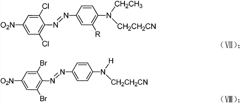 Disperse dye composition with high washing fastness