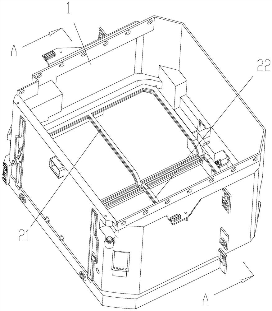 Filter screen mechanism and air conditioner with same