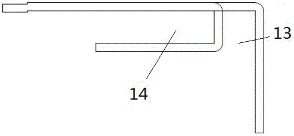 LED display backplane groove dressing die