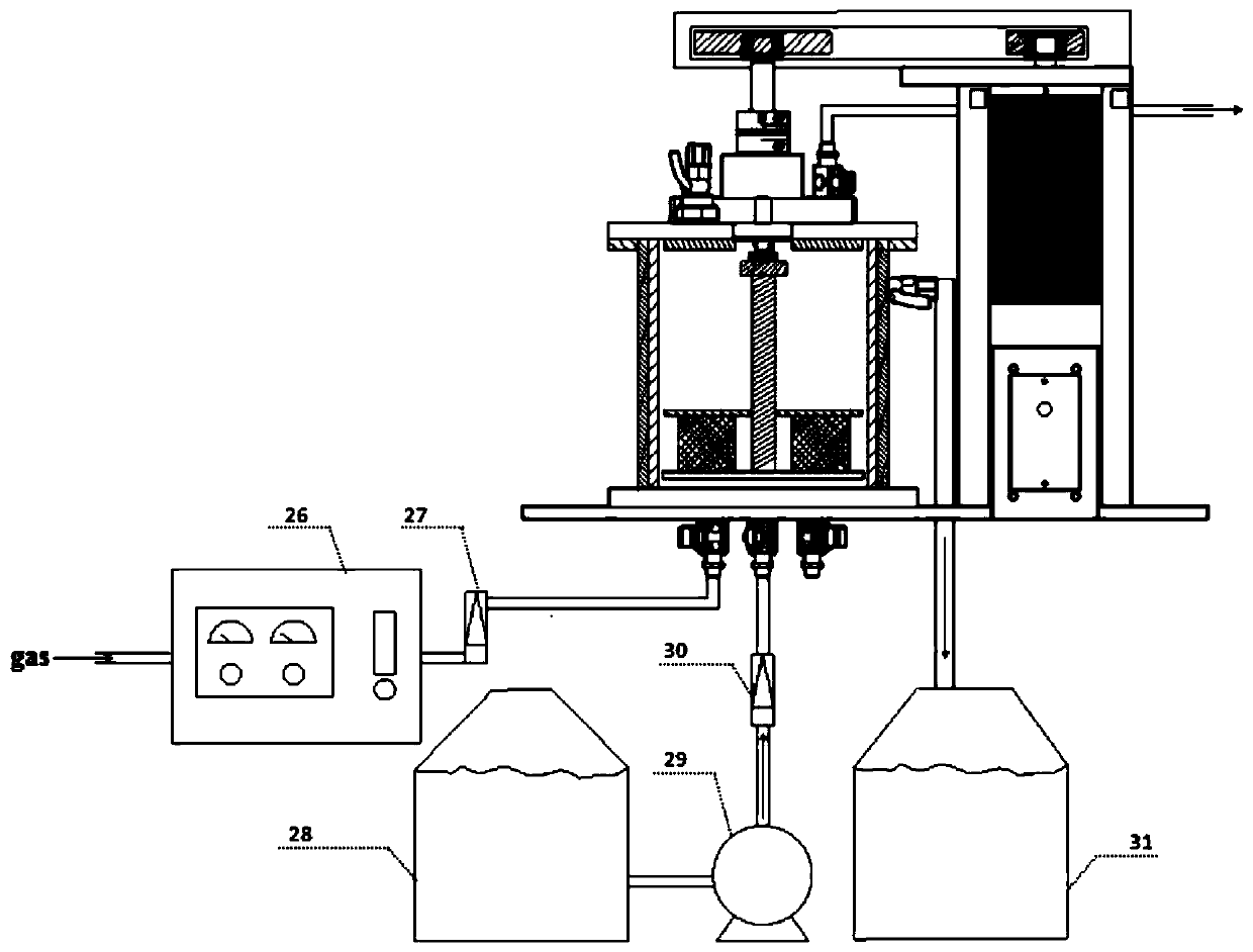 Water treatment device and method for reinforcing ozone mass transfer and oxidation process