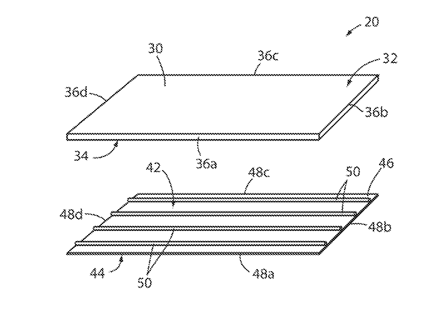 Roofing system with sensors