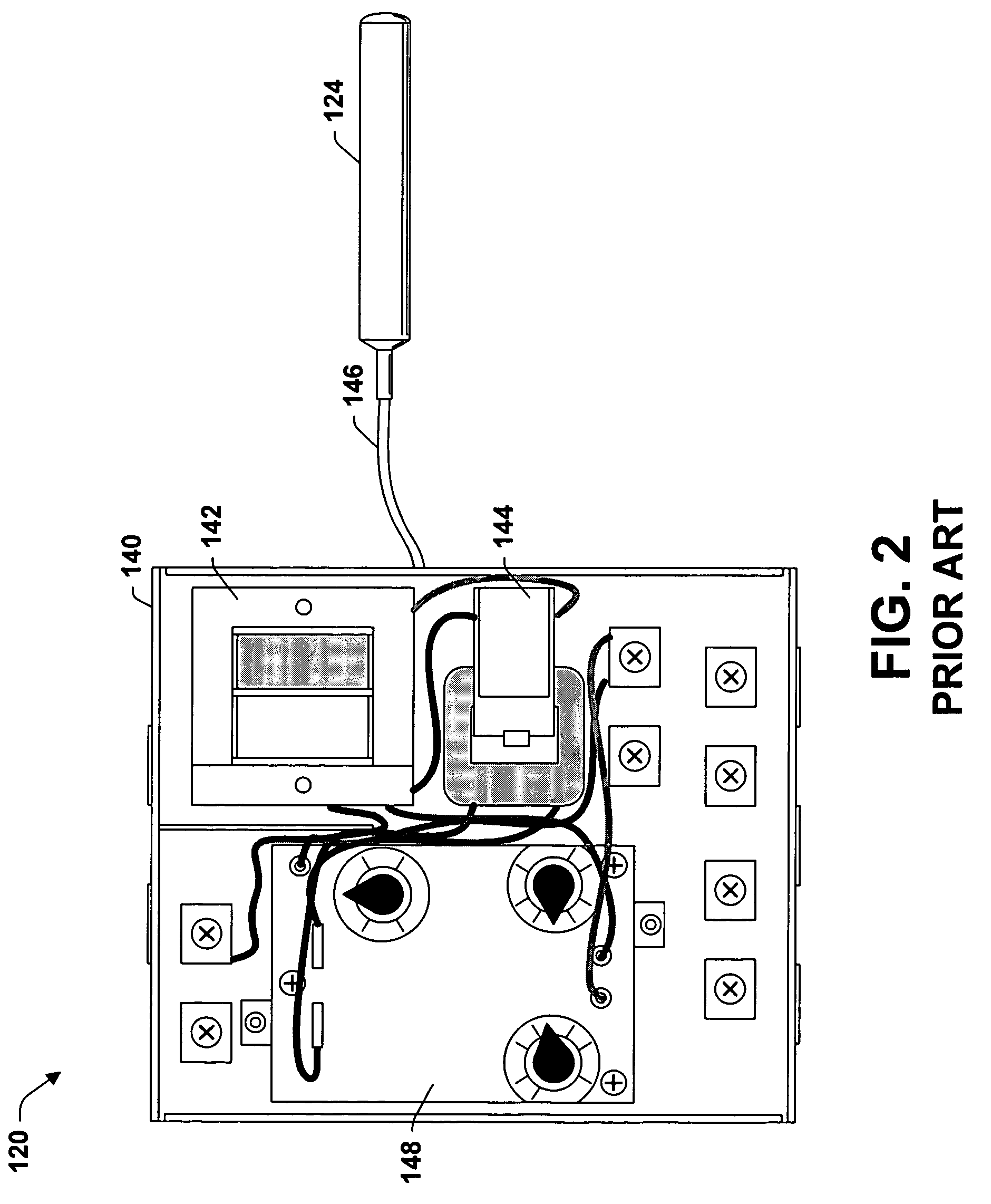 Fail safe HVAC temperature and medium presence sensor