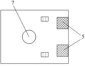 Diode testing device and use method thereof