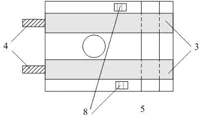 Diode testing device and use method thereof