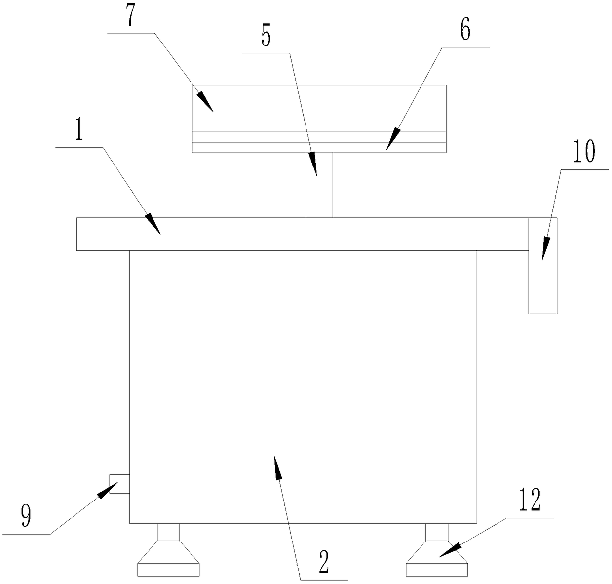 Robot clamp replacing device