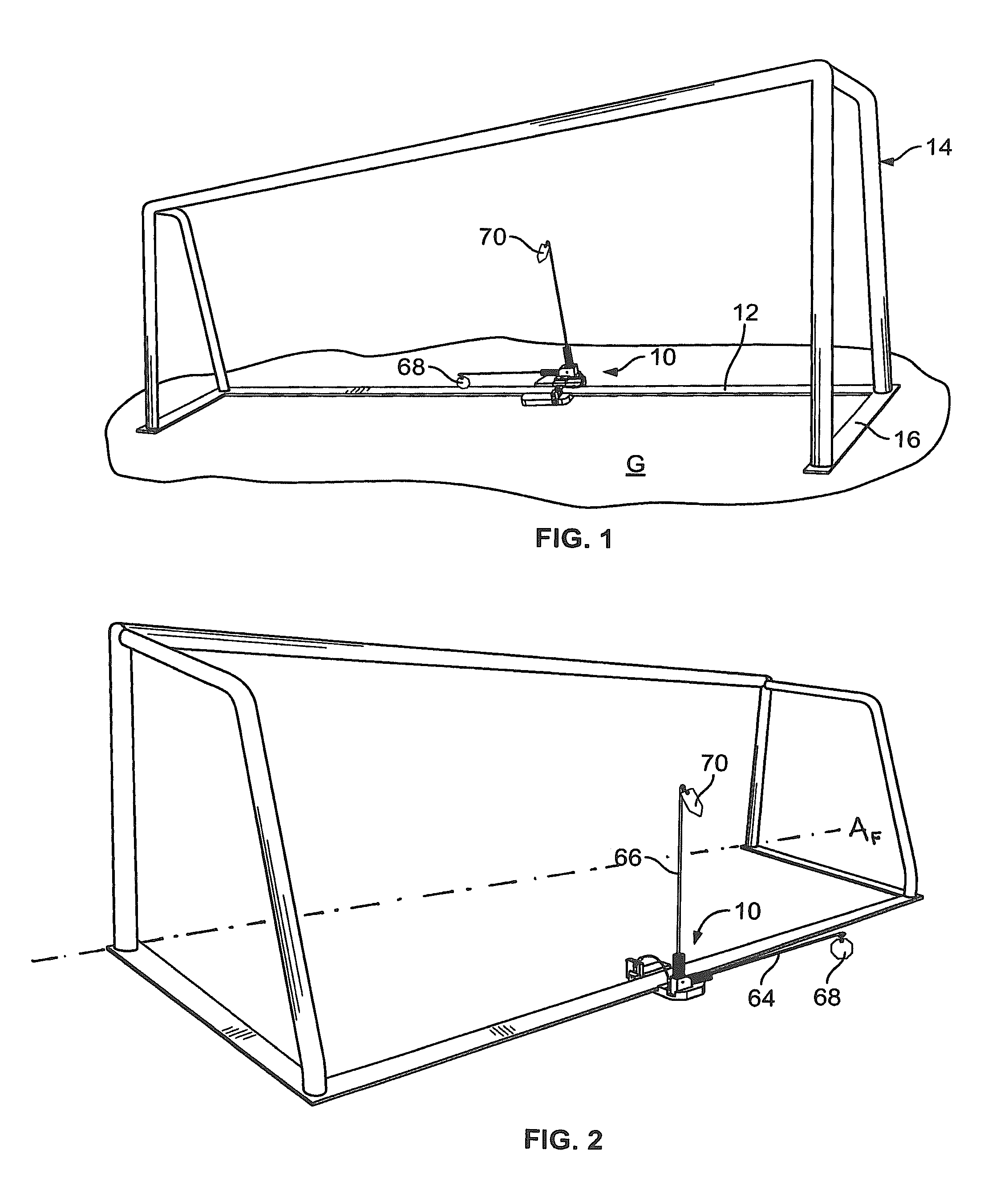 Goal to ground monitor